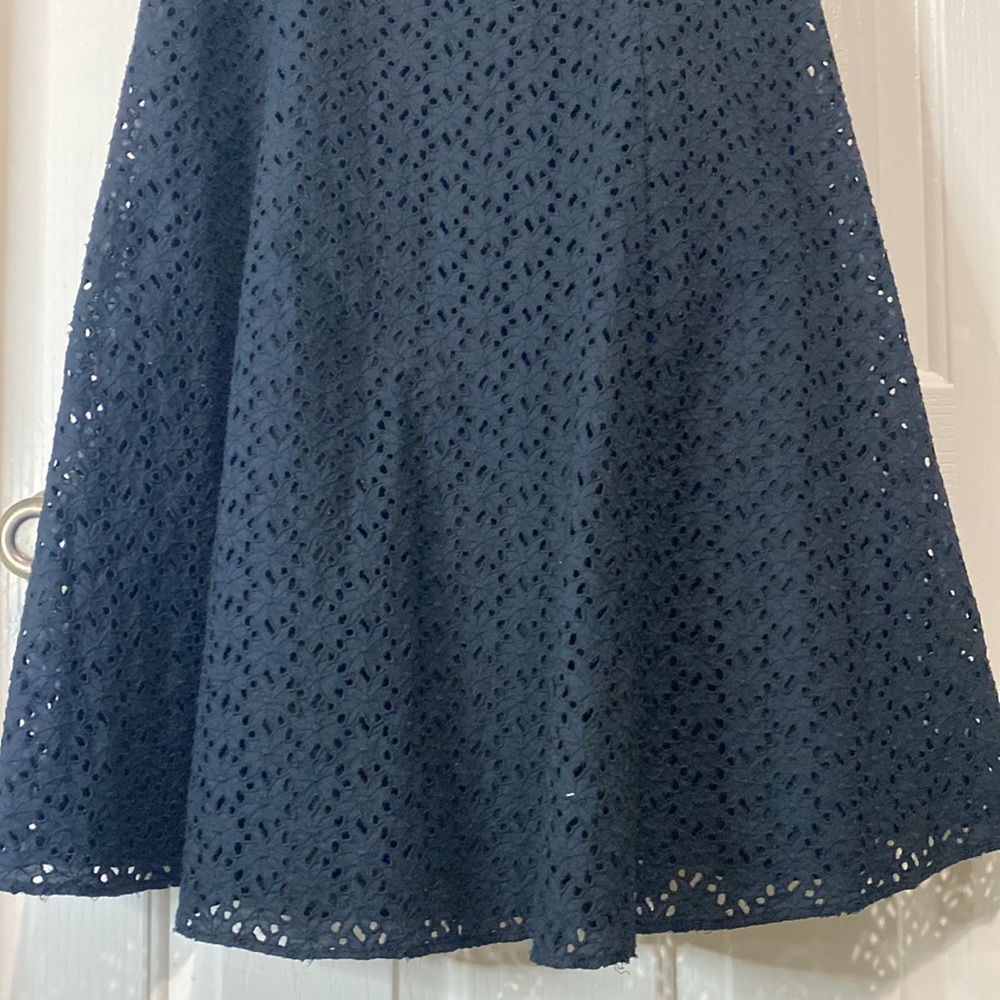 Gap Navy blue Eyelets dress size 8 - Picture 2 of 11